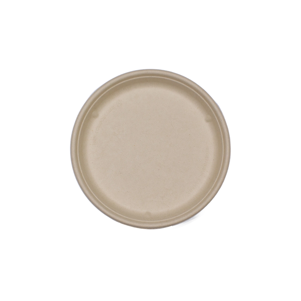 Assiette compostable